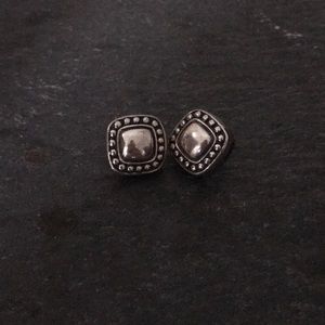 .925 Sterling Silver Pierced Earrings